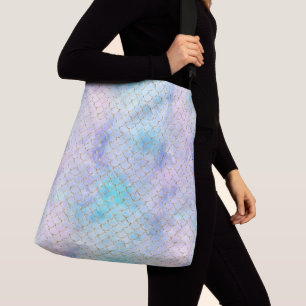 A Mermaid Galaxy Series Design 7  Crossbody Bag