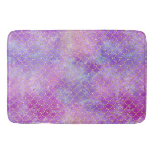 A Mermaid Galaxy Series Design 8 Bath Mat