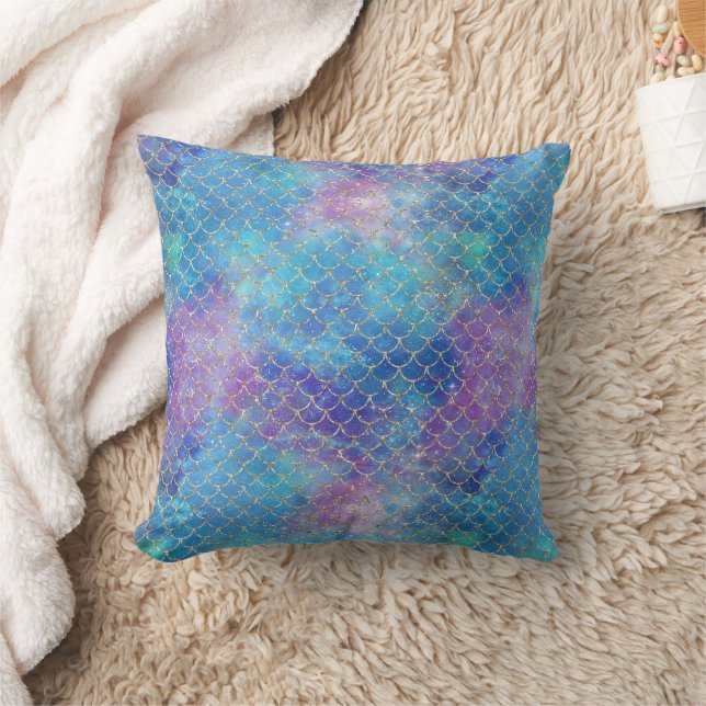 A Mermaid Galaxy Series Design 9  Cushion (Blanket)