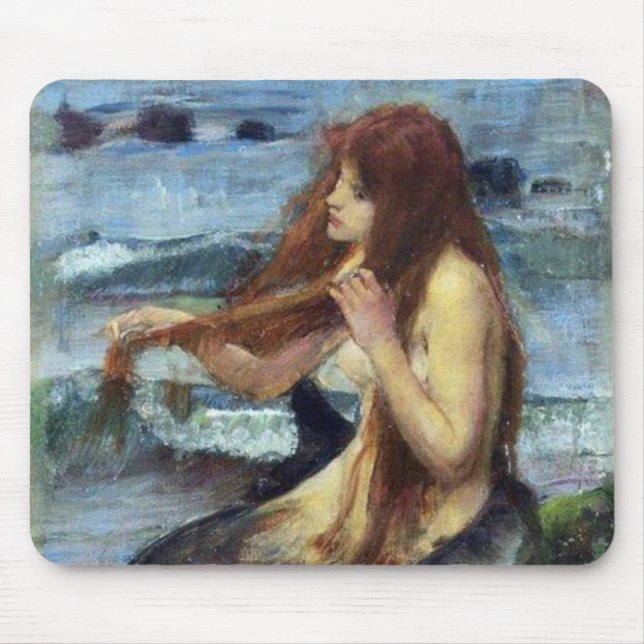 A Mermaid (study) Mouse Mat (Front)