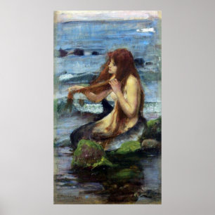 A Mermaid (study) Poster