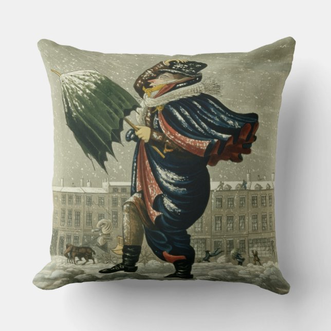 A Merry Christmas and a Happy New Year in London, Cushion (Front)