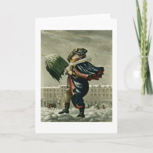 A Merry Christmas and a Happy New Year in London, Holiday Card