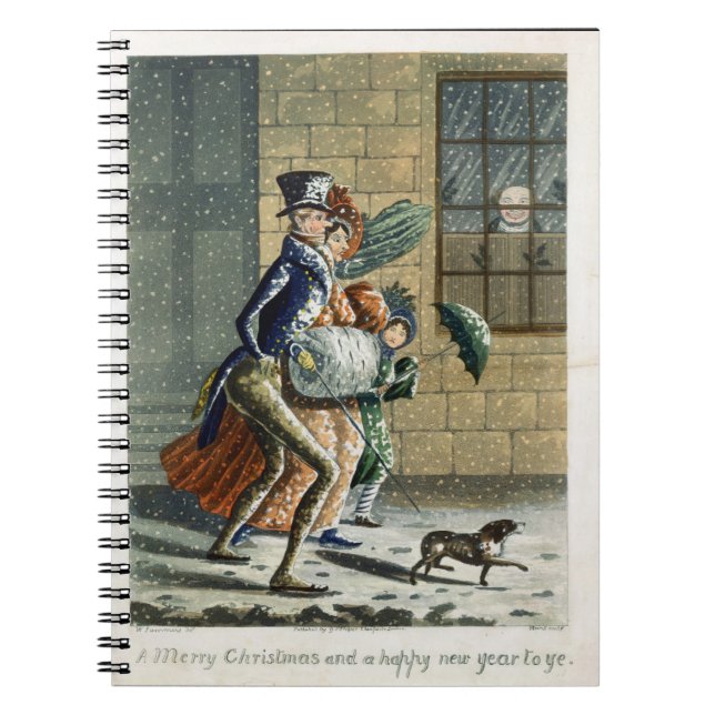 A Merry Christmas and Happy New Year to Ye, Victor Notebook (Front)