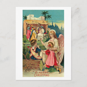 A Merry Christmas Angel Card