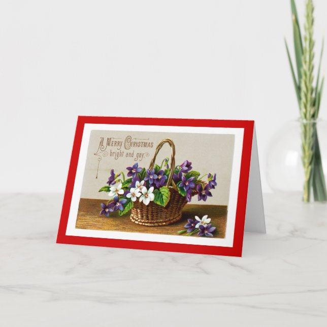 A Merry Christmas Bright and Gay Holiday Card (Front)