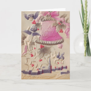 A Merry Christmas Dutch Girl Holiday Card