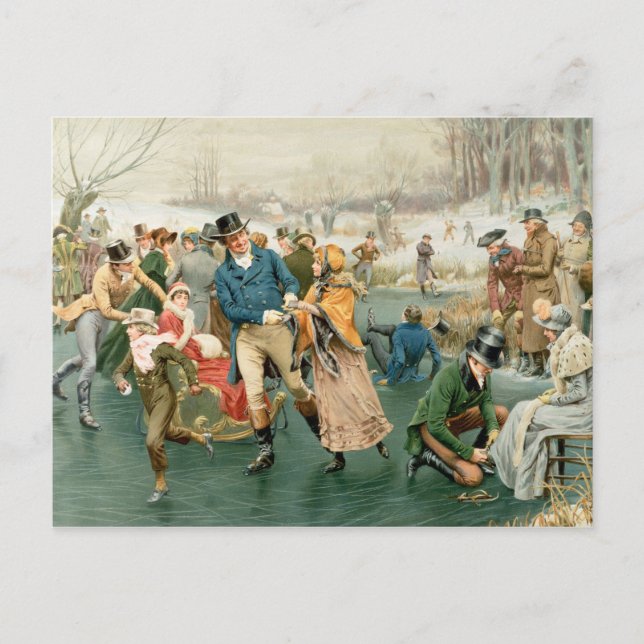 A Merry Christmas, from the Pears Annual, 1907 Holiday Postcard (Front)