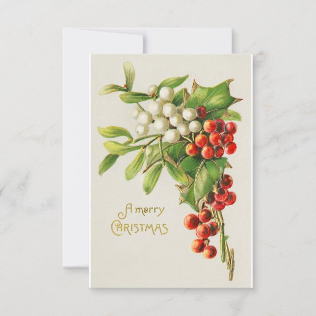 A Merry Christmas Invitation (Front)