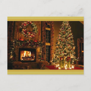 A Merry Christmas to You and Yours Holiday Postcard