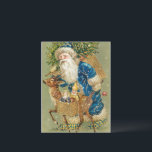 A Merry Christmas vintage art Holiday Postcard<br><div class="desc">A Merry Christmas vintage art Holiday Postcard.</div>