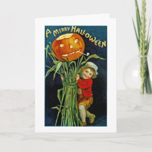 A Merry Halloween Card