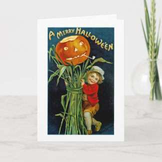 A Merry Halloween Card