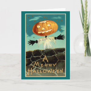 A Merry Halloween Card