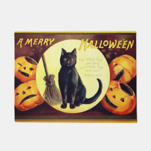 A Merry Halloween  Doormat