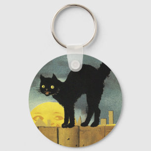 A Merry Halloween Key Ring