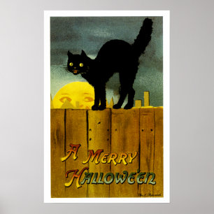 A Merry Halloween Poster