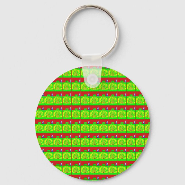 A Merry Keychain (Front)