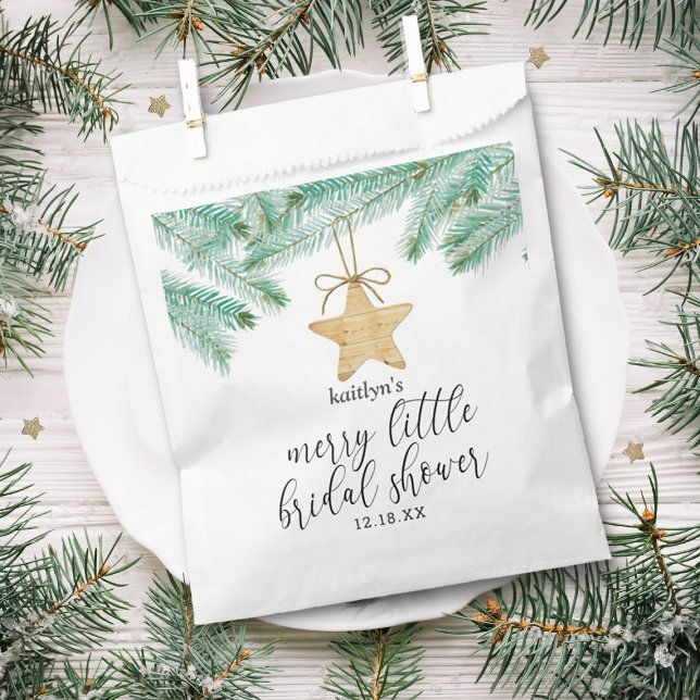 A Merry Little Bridal Shower Favour Bags (Creator Uploaded)