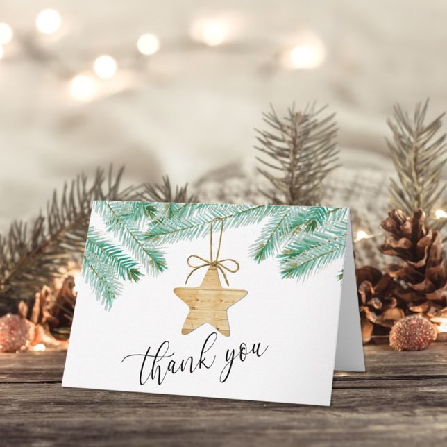 A Merry Little Bridal Shower Thank You Card (Creator Uploaded)