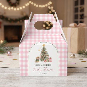A Merry Little Christmas Baby Shower Favour Box