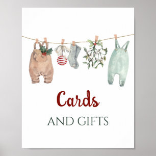 A Merry Little Christmas Clothes Cards and Gifts Poster