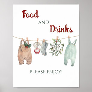 A Merry Little Christmas Clothes Food and Drinks Poster