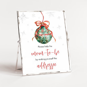 A Merry Little Christmas Envelope Station Poster