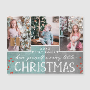 A Merry Little Christmas Family Photo Collage