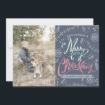 A Merry Little Christmas Holiday Photo Card<br><div class="desc">A cute and whimsical hand drawn Christmas Photo Card.</div>