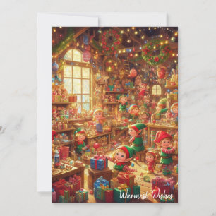 A Merry Little Workshop Christmas Card