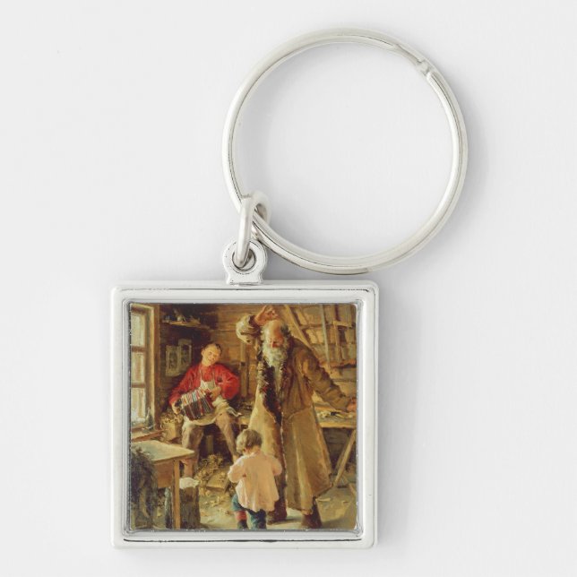 A Merry Moment, 1897 Key Ring (Front)