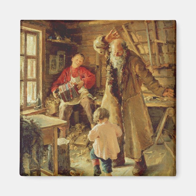 A Merry Moment, 1897 Magnet (Front)