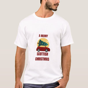 A Merry Scottish Christmas T-Shirt