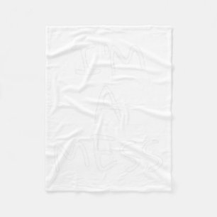 A Mess Depression Anxiety Stress  Fleece Blanket