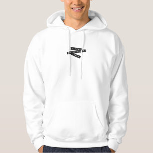 A Mess Of Gorgeous Chaos Embossed Labels Hoodie