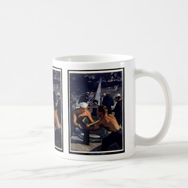 A Message from America Coffee Mug (Right)