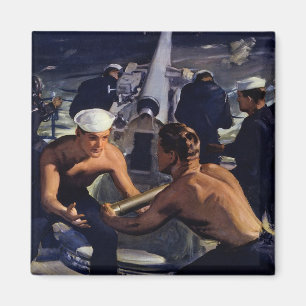 A Message from America Magnet