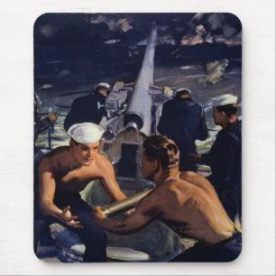 A Message from America Mouse Mat