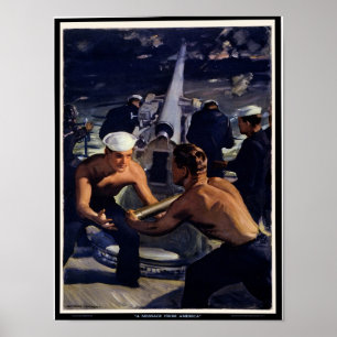 A Message from America Poster