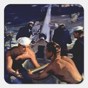 A Message from America Square Sticker