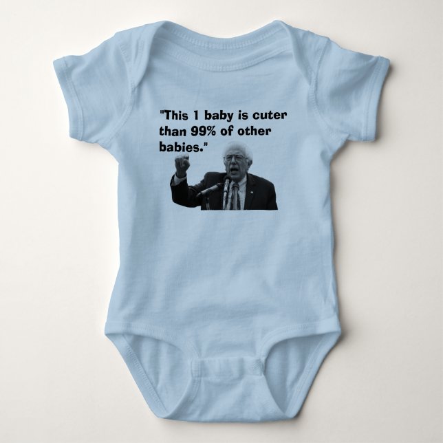 A message from Bernie Baby Bodysuit (Front)