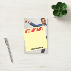 A message from your boss post-it notes
