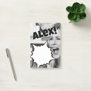 A message from your mother. post-it notes