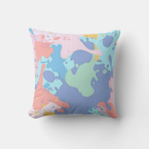 A messy pattern of stains of paint