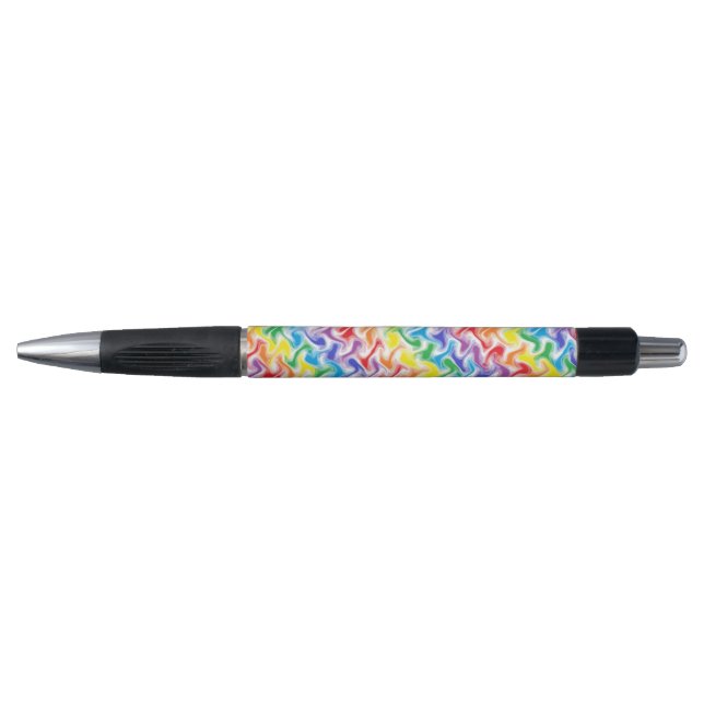 A Messy Rainbow Grip Pen (Front)