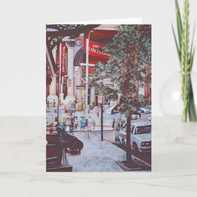 A Met Moment Greeting Card (Front)