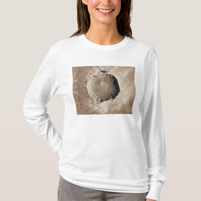 A meteorite impact crater T-Shirt (Front)