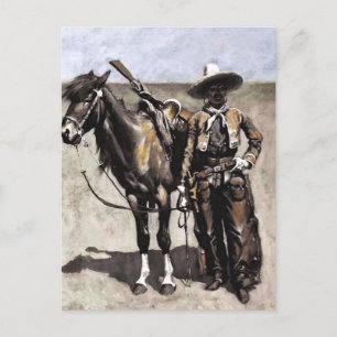 A Mexican Buccaro in Texas by Frederic Remington Postcard