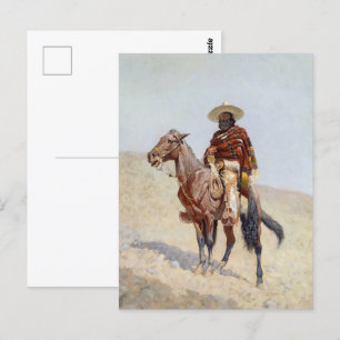A Mexican Vaquero (1890) by Frederic Remington Postcard